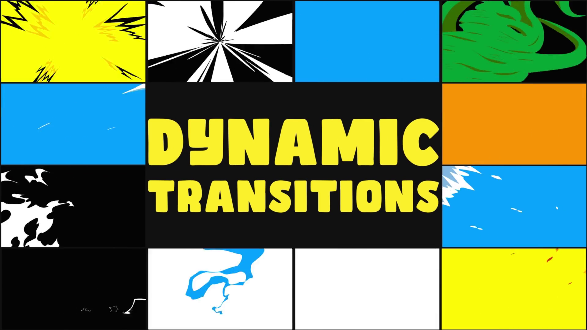 Dynamic Transitions | Effects Template SBV-347395882 - Storyblocks