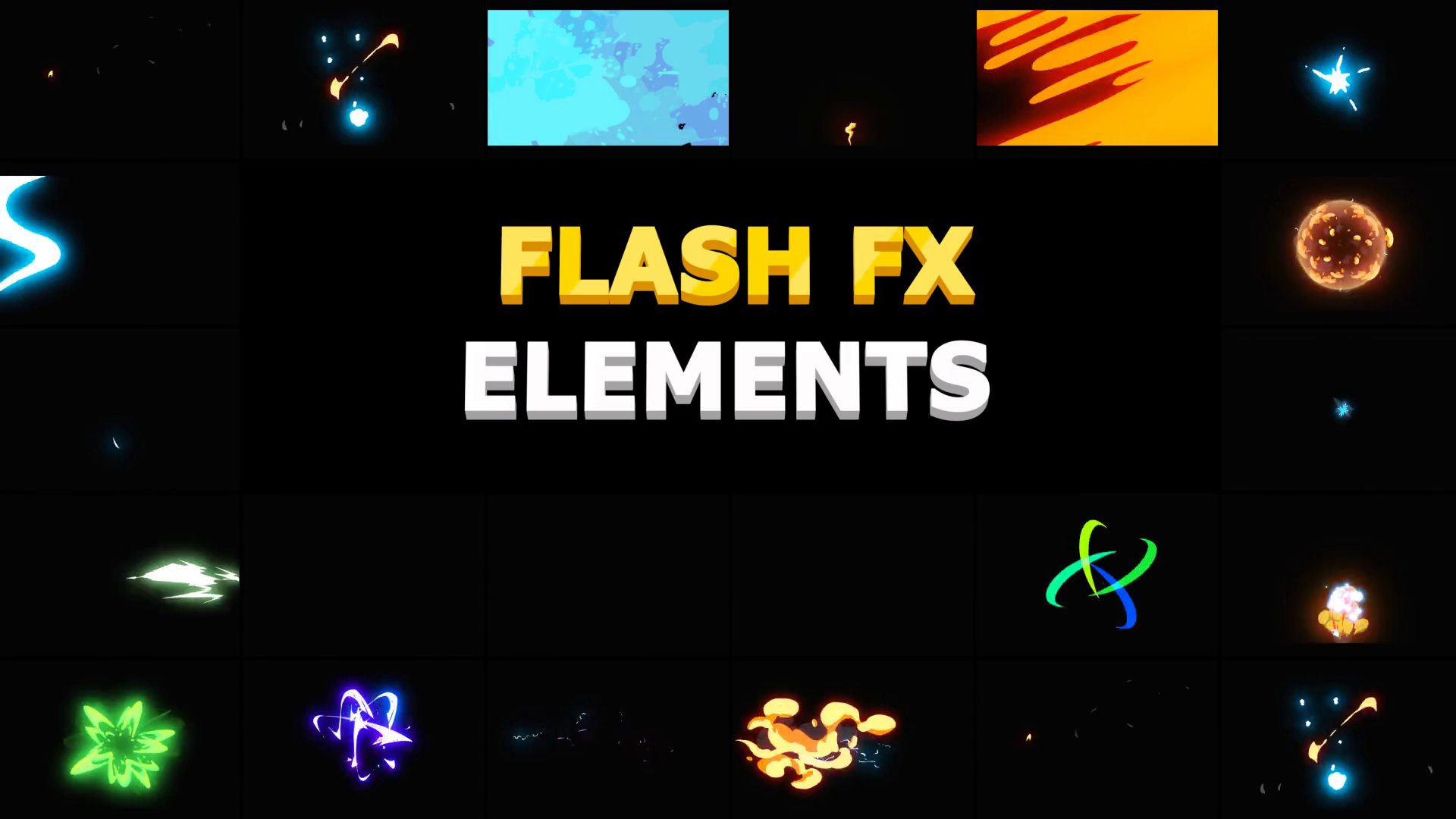 Flash Fx Overlays Motion Graphics Pack 01 Is Stock Footage SBV