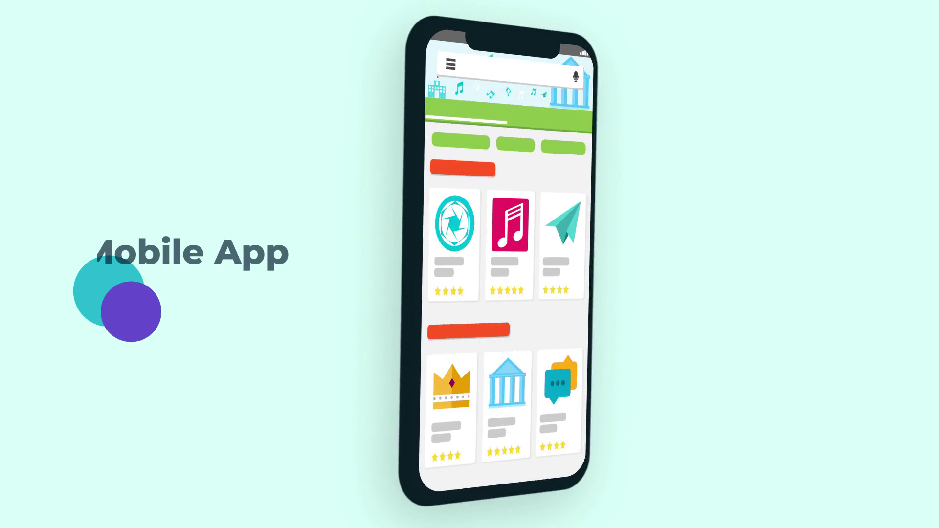 Fun Mobile App Presentation Effects Template SBV347395950 Storyblocks