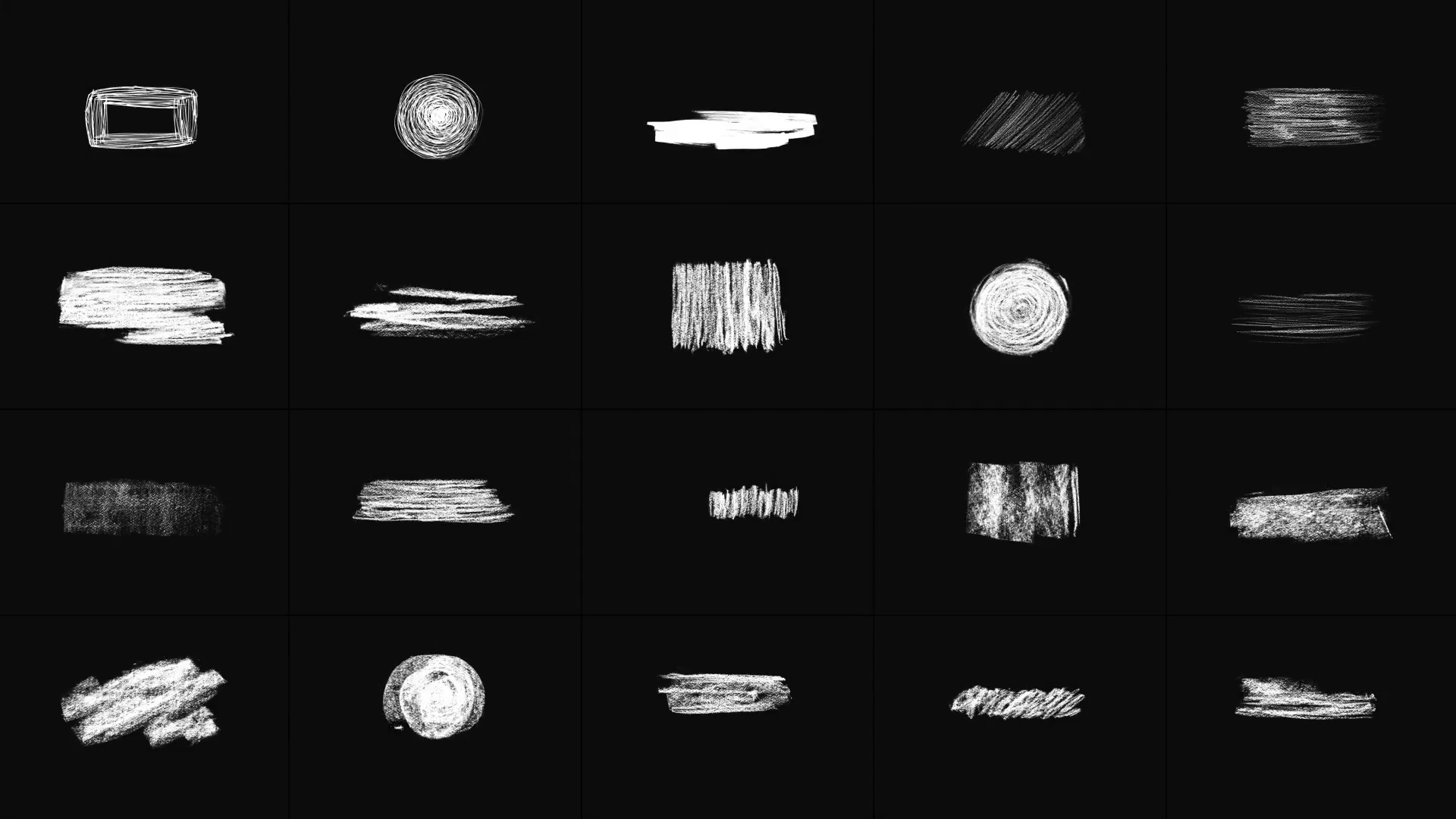 AE Template: Grunge Brush Elements | Effects SBV-348859864 - Storyblocks