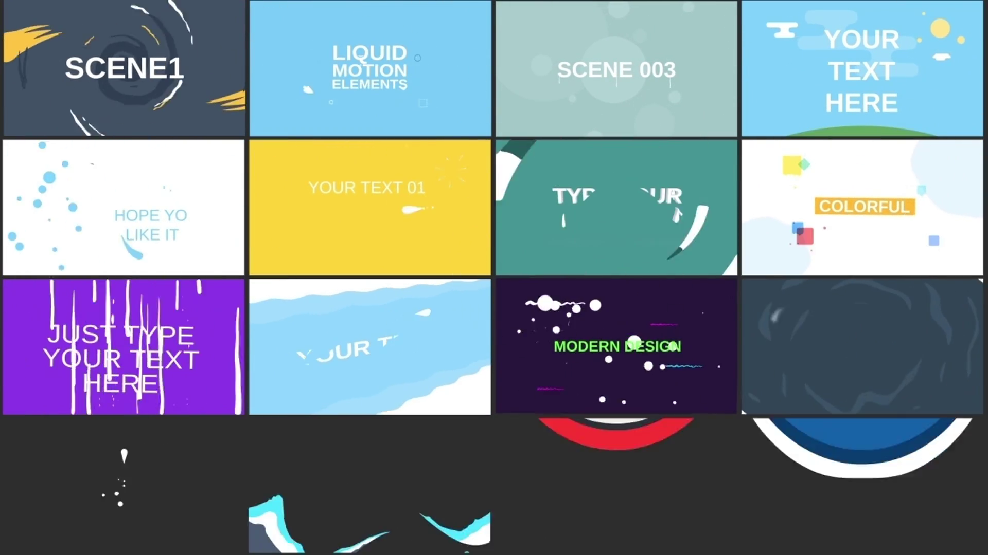 Liquid Motion Elements for FCPX 0257 SBV347143087 Storyblocks