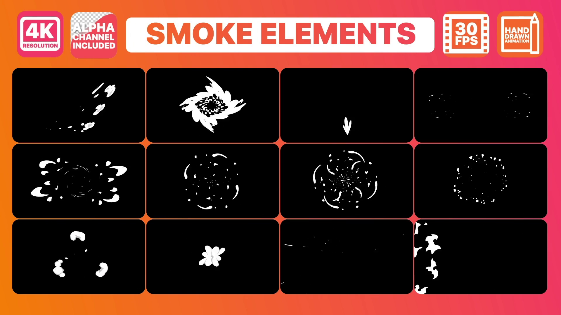 Smoke Elements and Titles for FCPX 0057 SBV346970756 Storyblocks