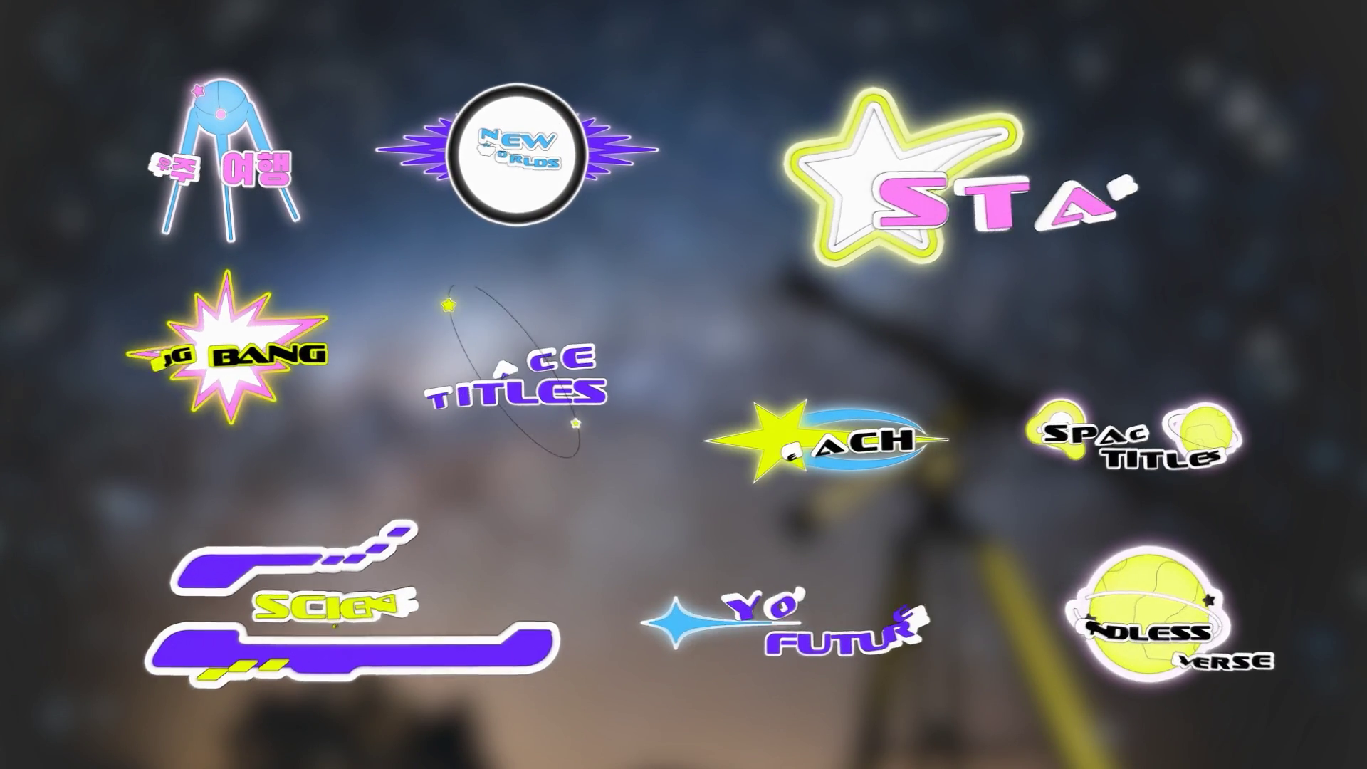 Space Titles Premiere Pro Template SBV-348514473 - Storyblocks