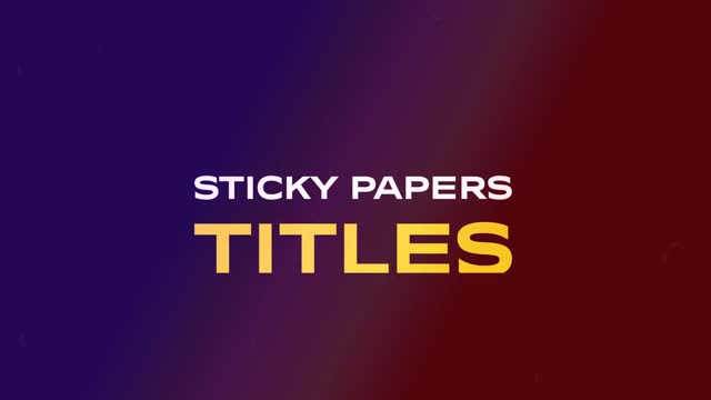 Title Cards Templates Royalty-Free - Storyblocks