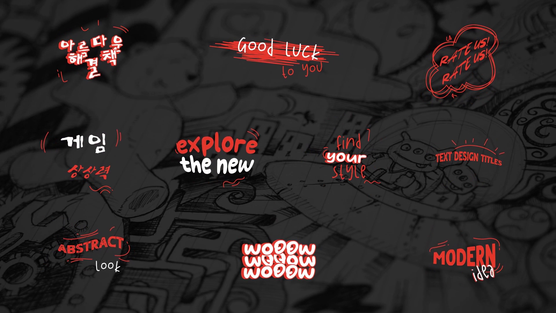 Text Design Titles Effects Template SBV348559379 Storyblocks