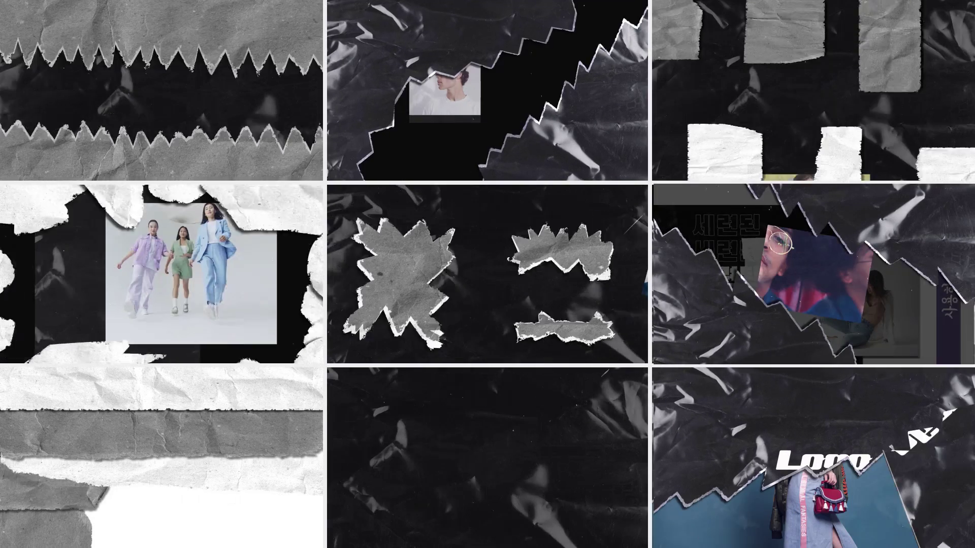 Torn Scenes Premiere Pro Template SBV-348815206 - Storyblocks
