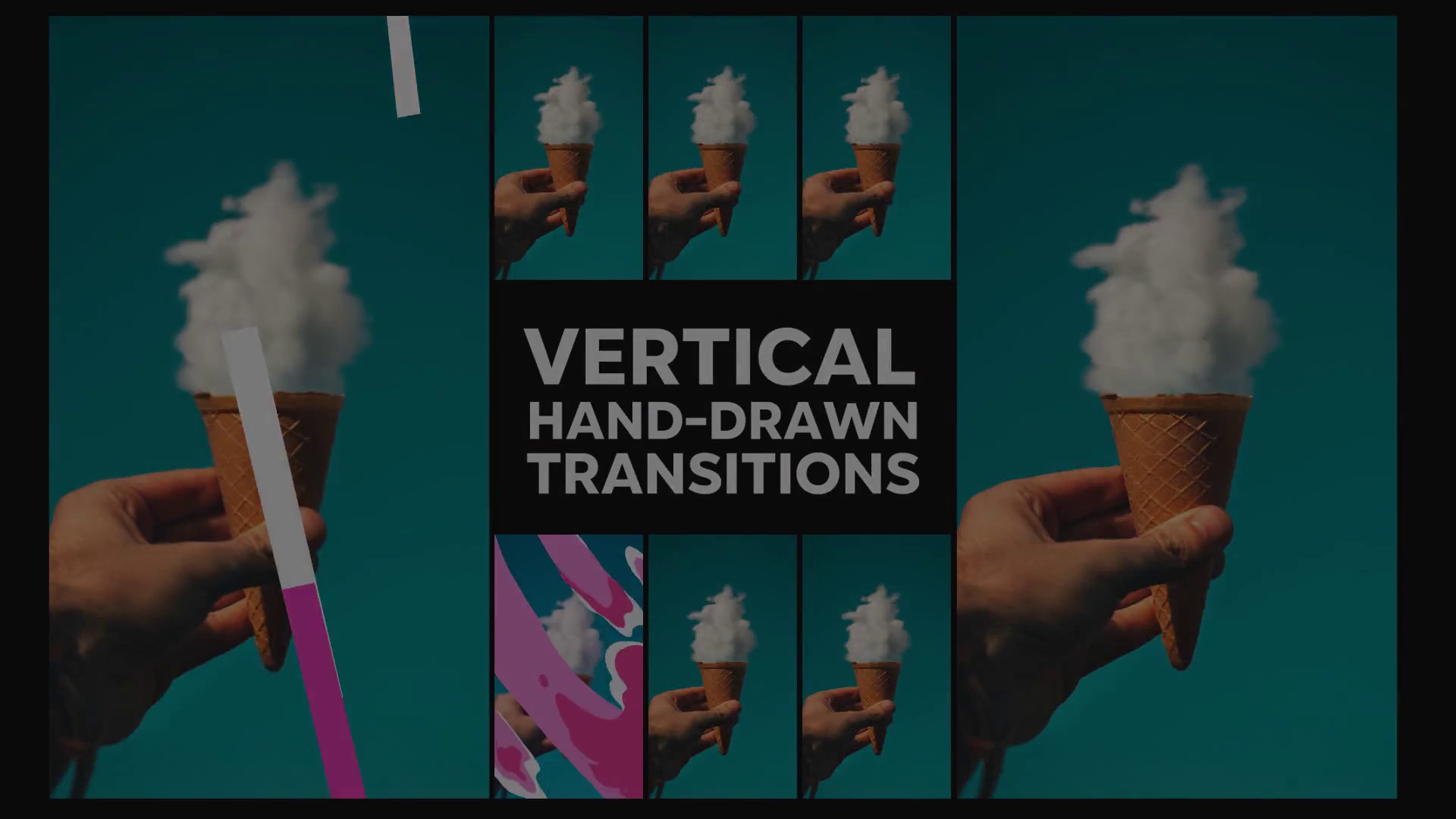 Premiere Pro Template: Vertical Hand Drawn Transitions | Premiere SBV ...