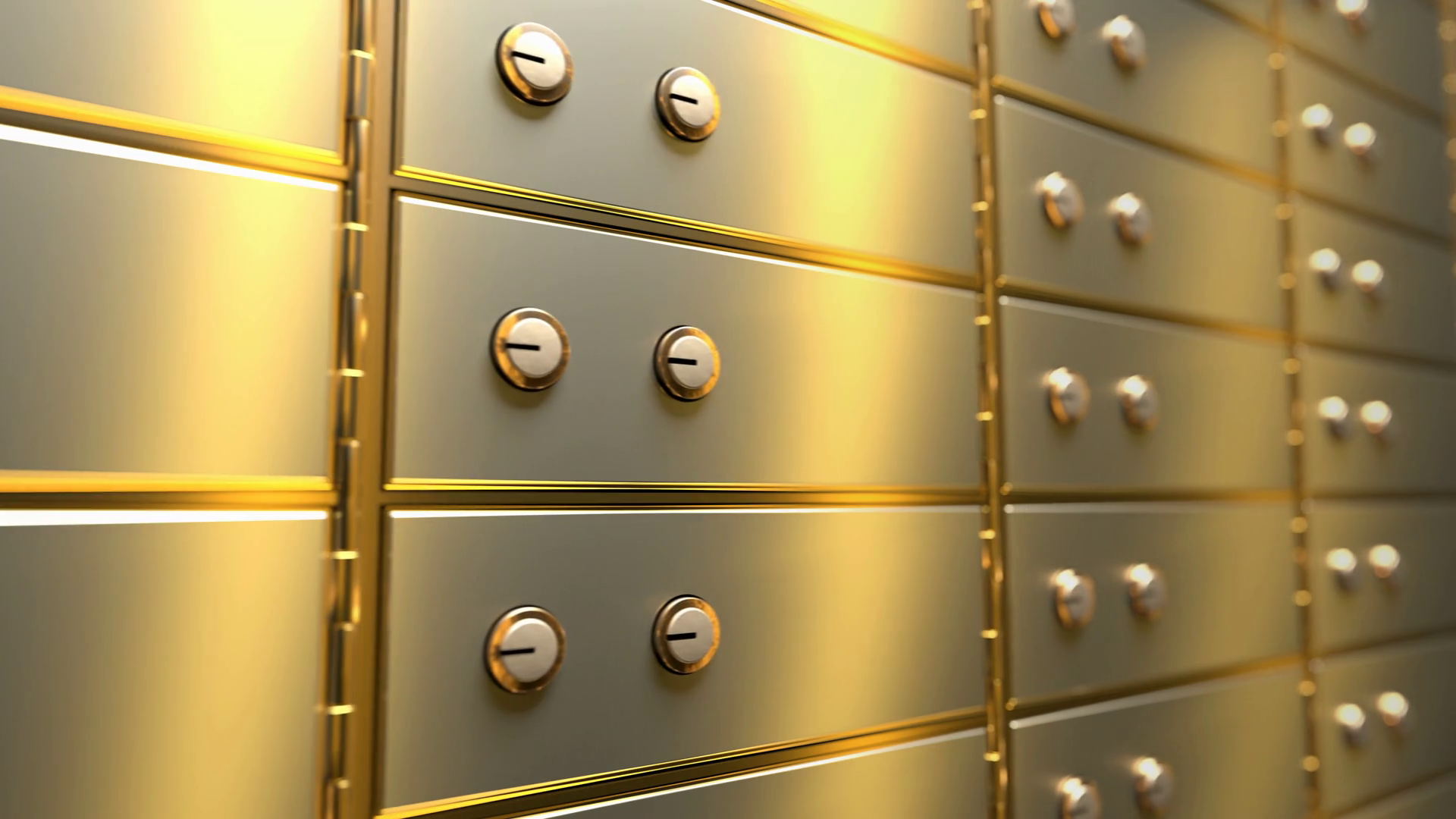 Bank Safe Deposit Box Vault