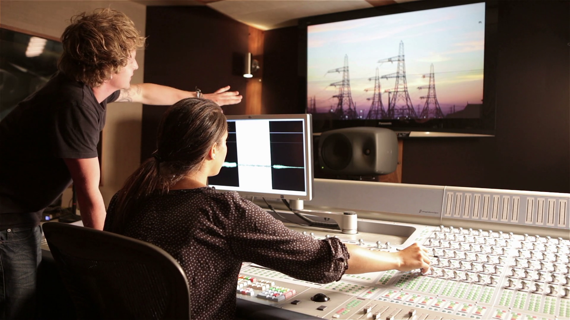 Video production suite technicians Stock Video Footage Storyblocks