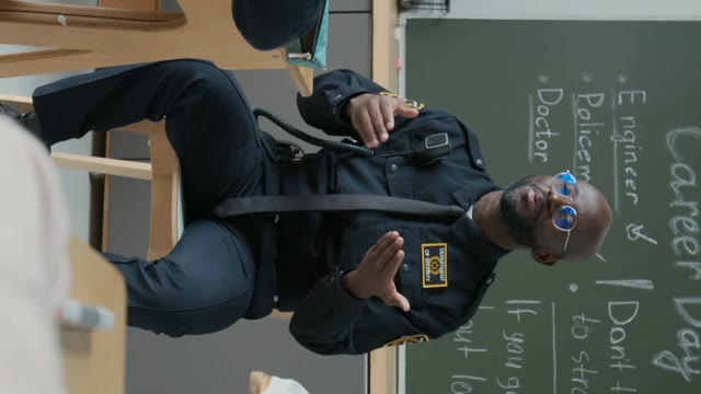 Police Speak | Business and Professions stock footage - Storyblocks