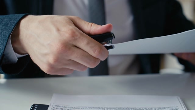 Stapler Stock Footage: Royalty-Free Video Clips - Storyblocks
