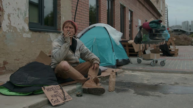 Homeless Reveal Stock Footage: Royalty-Free Video Clips - Storyblocks