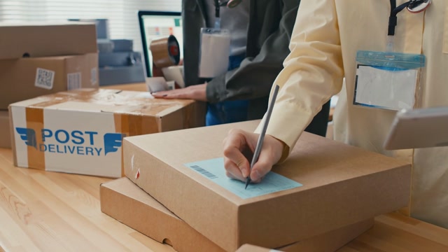 Packing Parcel Stock Footage: Royalty-Free Video Clips - Storyblocks