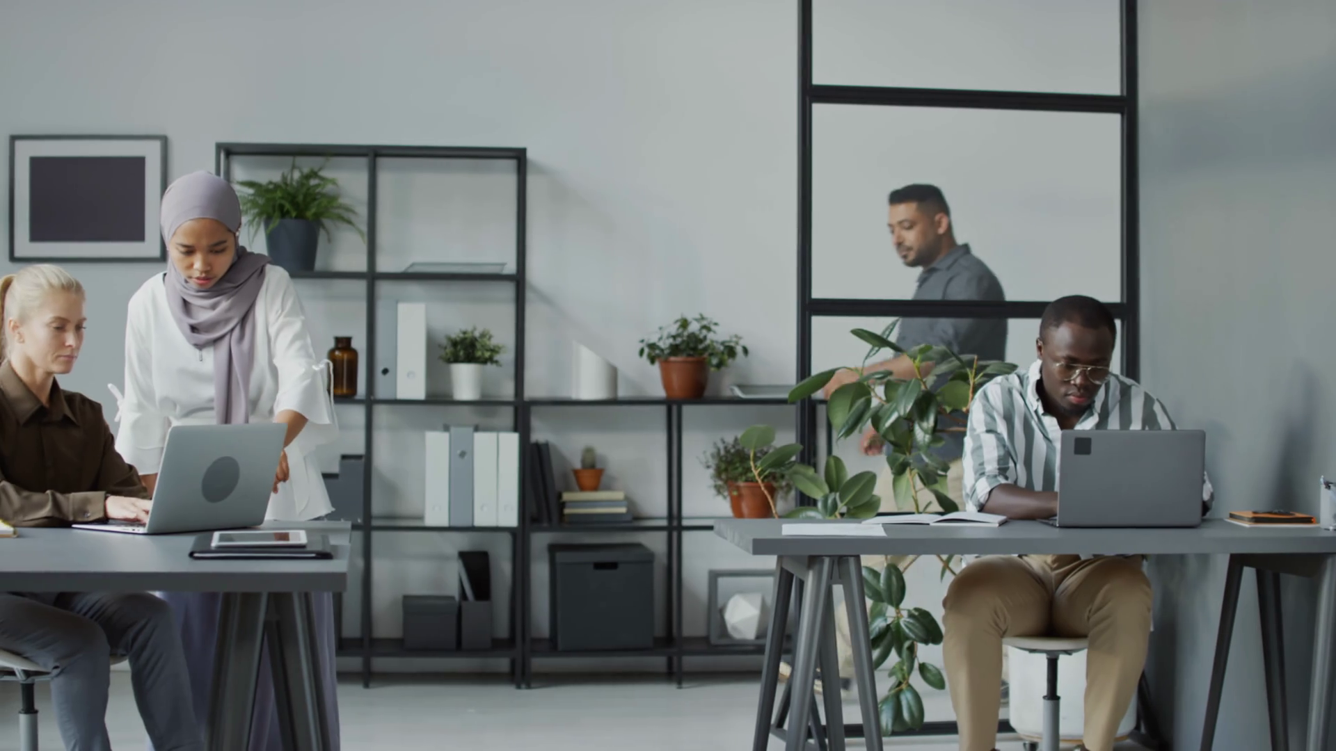 Group Of Arrogant Office Workers Stock Footage SBV-348373611 - Storyblocks