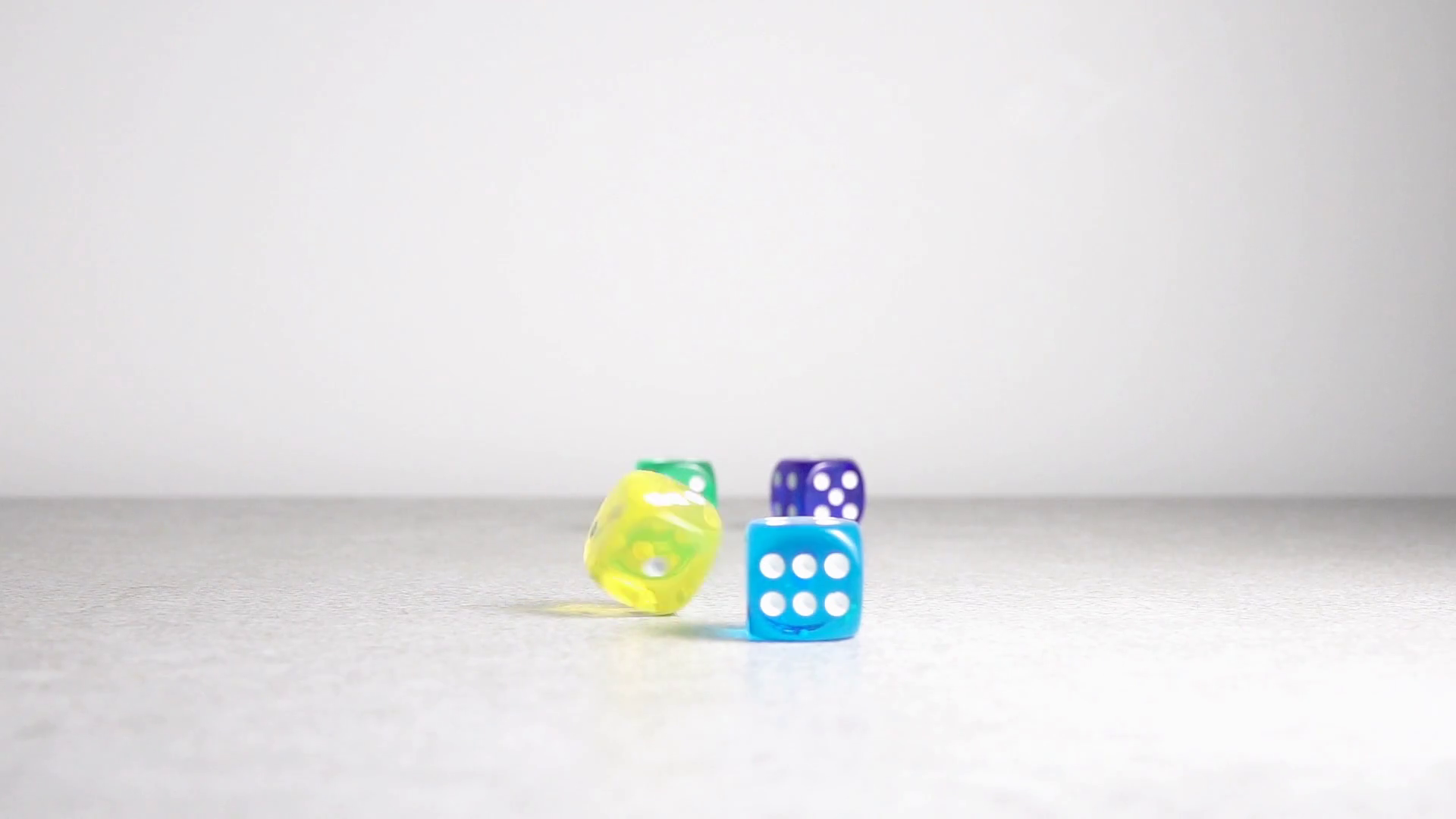 Dice Rolling In Slow Motion Random Numbers Stock Footage SBV338469873 Storyblocks