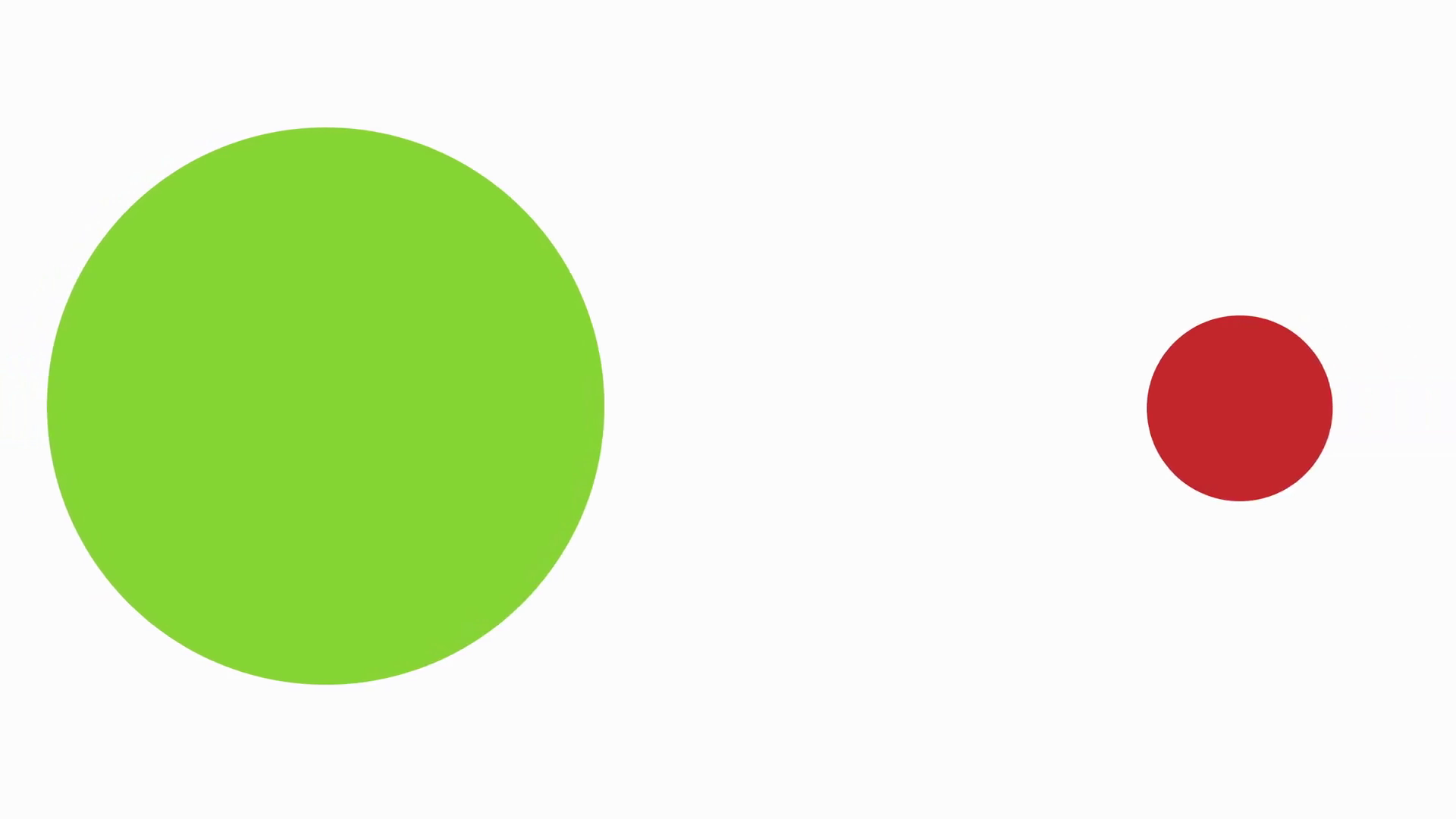 Two Different Balls Bounce Collide Stock Motion Graphics SBV329192765