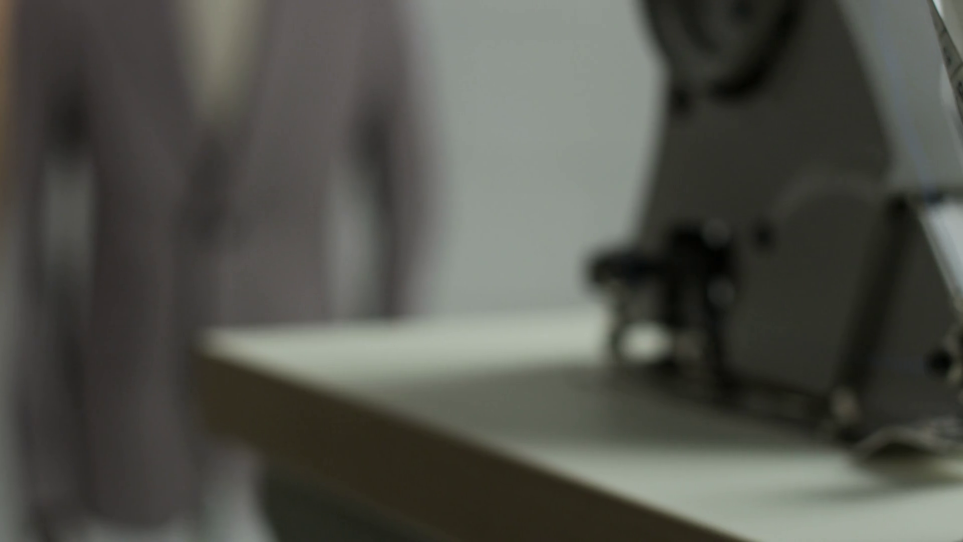 Metric Plastic Tape Measure Camera Moving To Stock Footage SBV