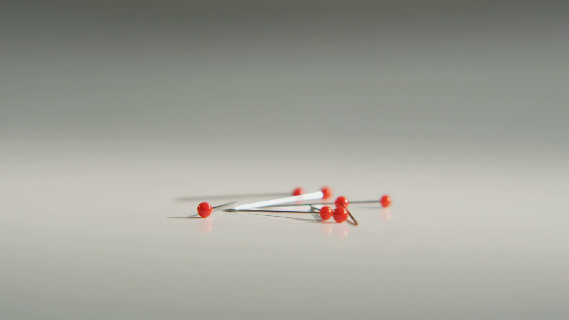 RedHeaded Needles Attracted to a Stock Video Footage 0006 SBV