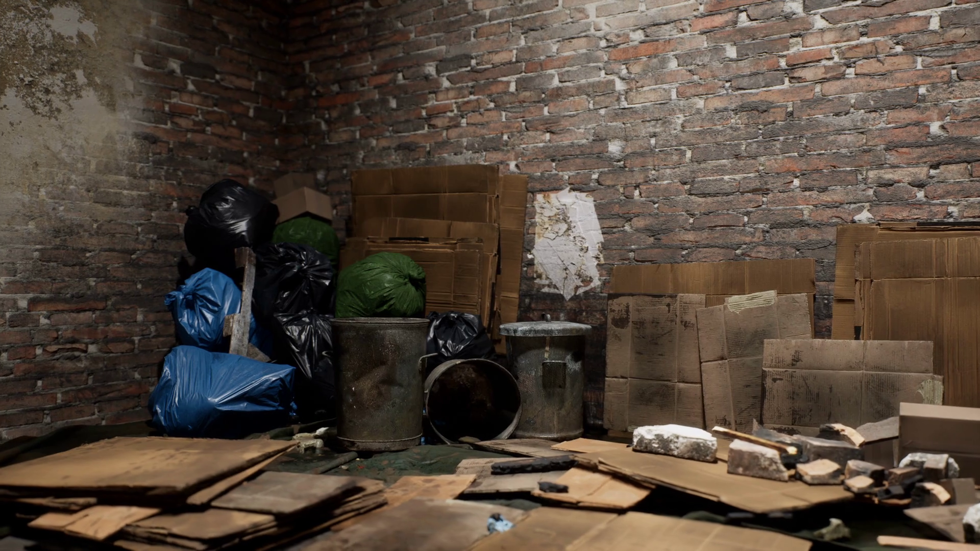 Cluttered Interior With Cardboard Boxes Stock Motion Graphics SBV ...
