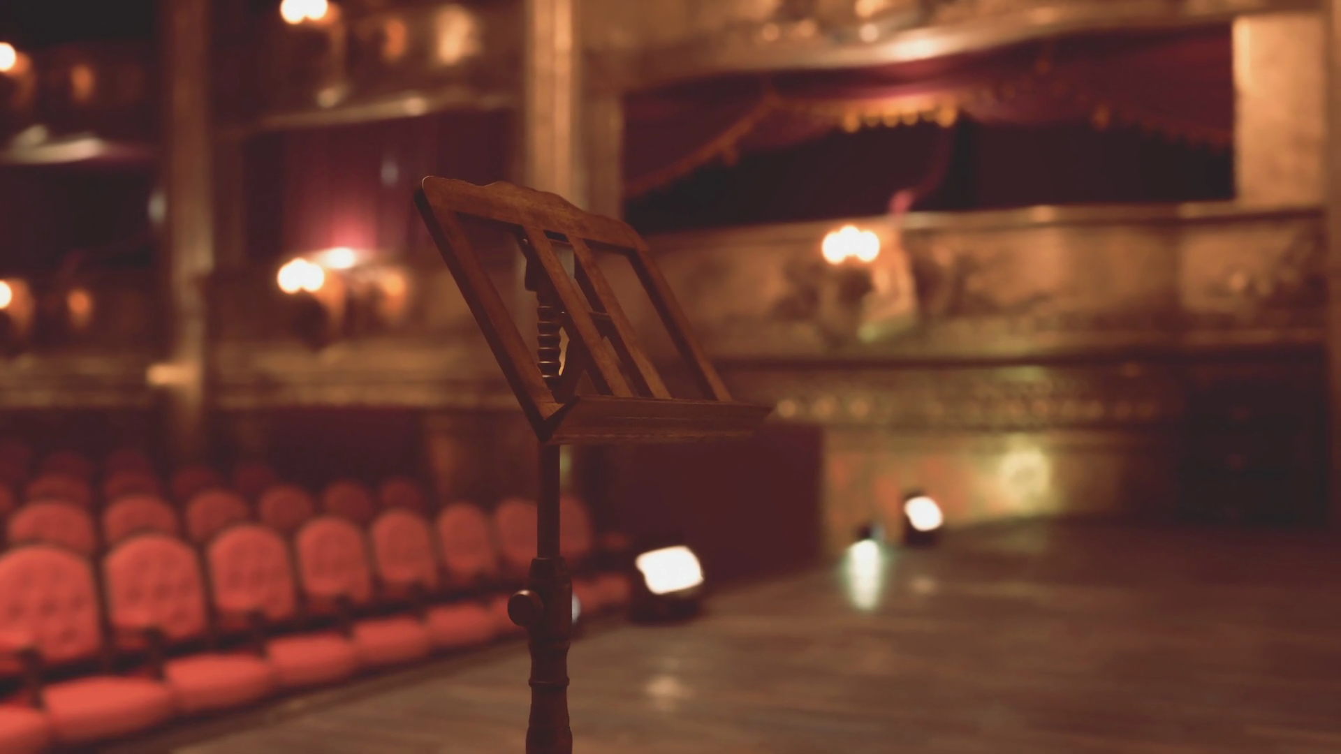 Elegant Interior Of Old Opera House With Stock Motion Graphics SBV ...