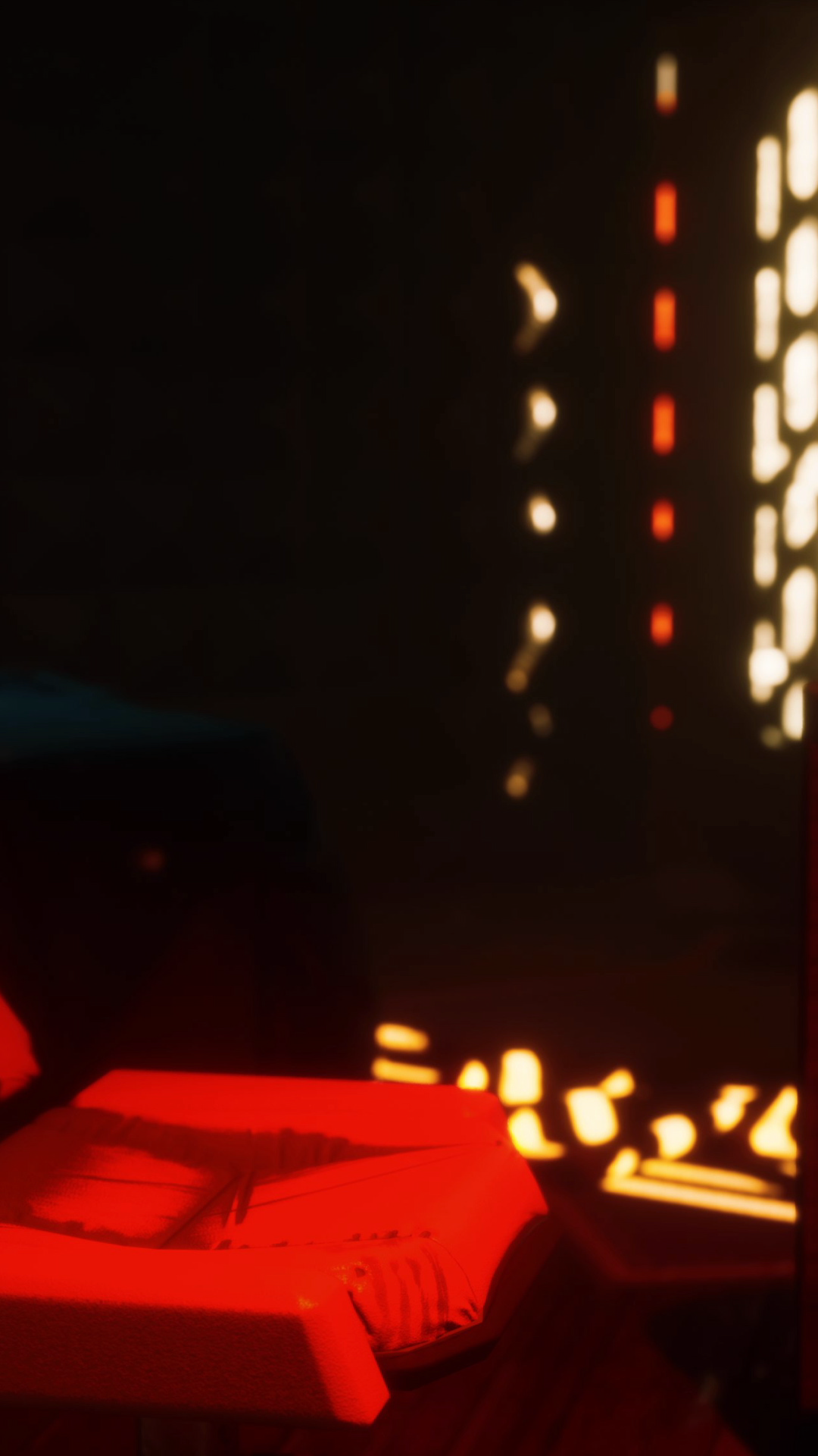 Sci Fi Futuristic Interior With Neon Lights Stock Footage SBV-353172984 ...