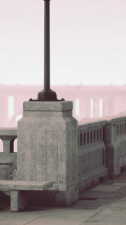 View of the bridge over the river