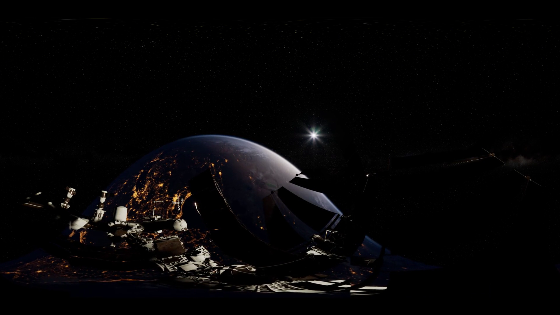 Timelapse Iss In Virtual Reality 360 Degree SBV346677571 Storyblocks