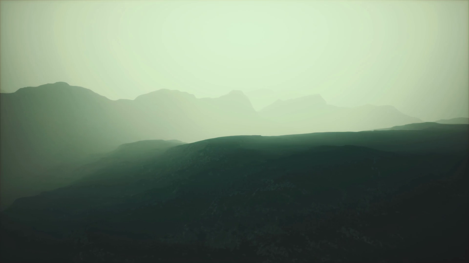 morning fog in mountain of Afghanistan Motion Background 0010 SBV