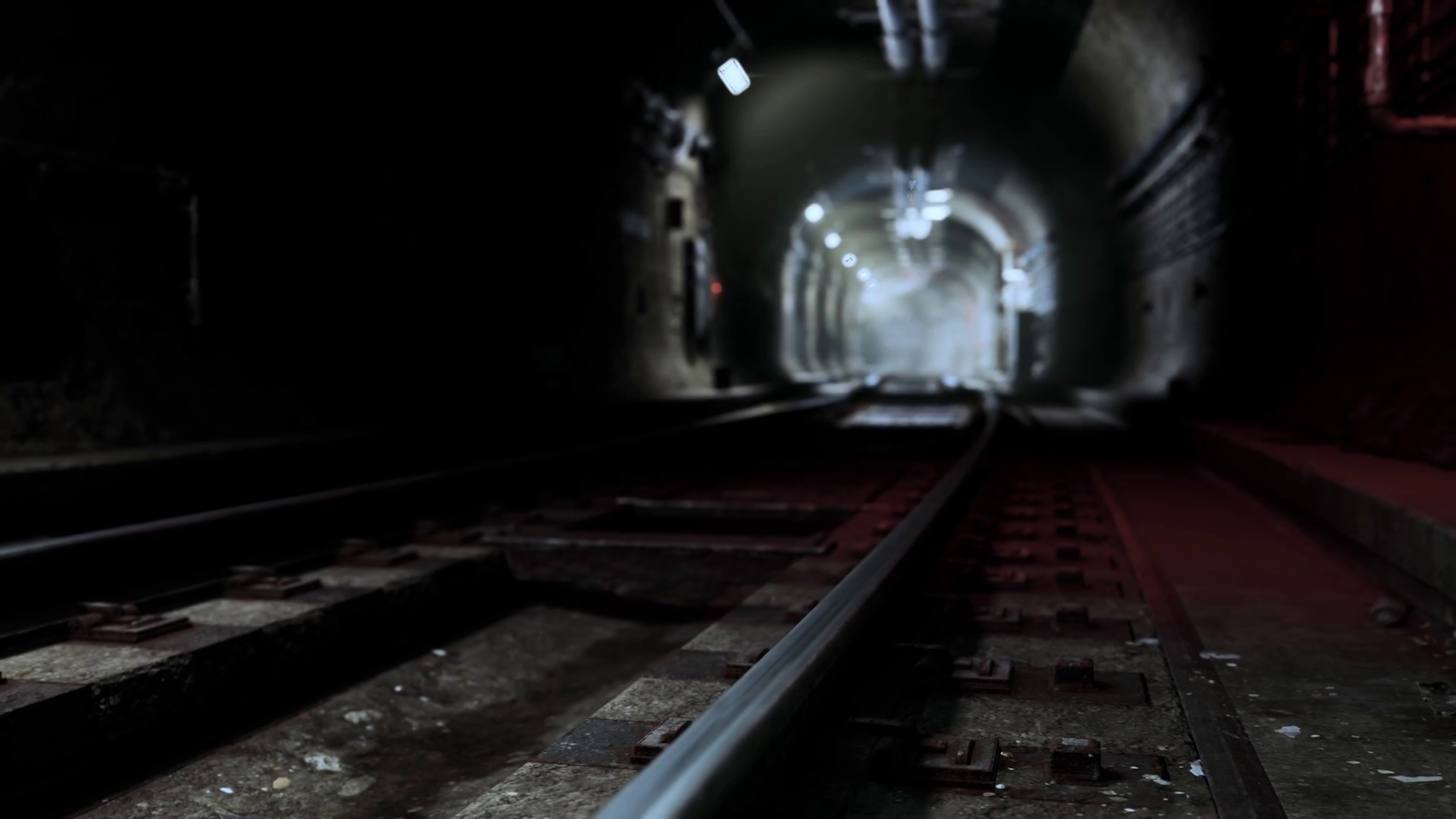 Deep Metro Tunnel Under Construction Stock Motion Graphics SBV