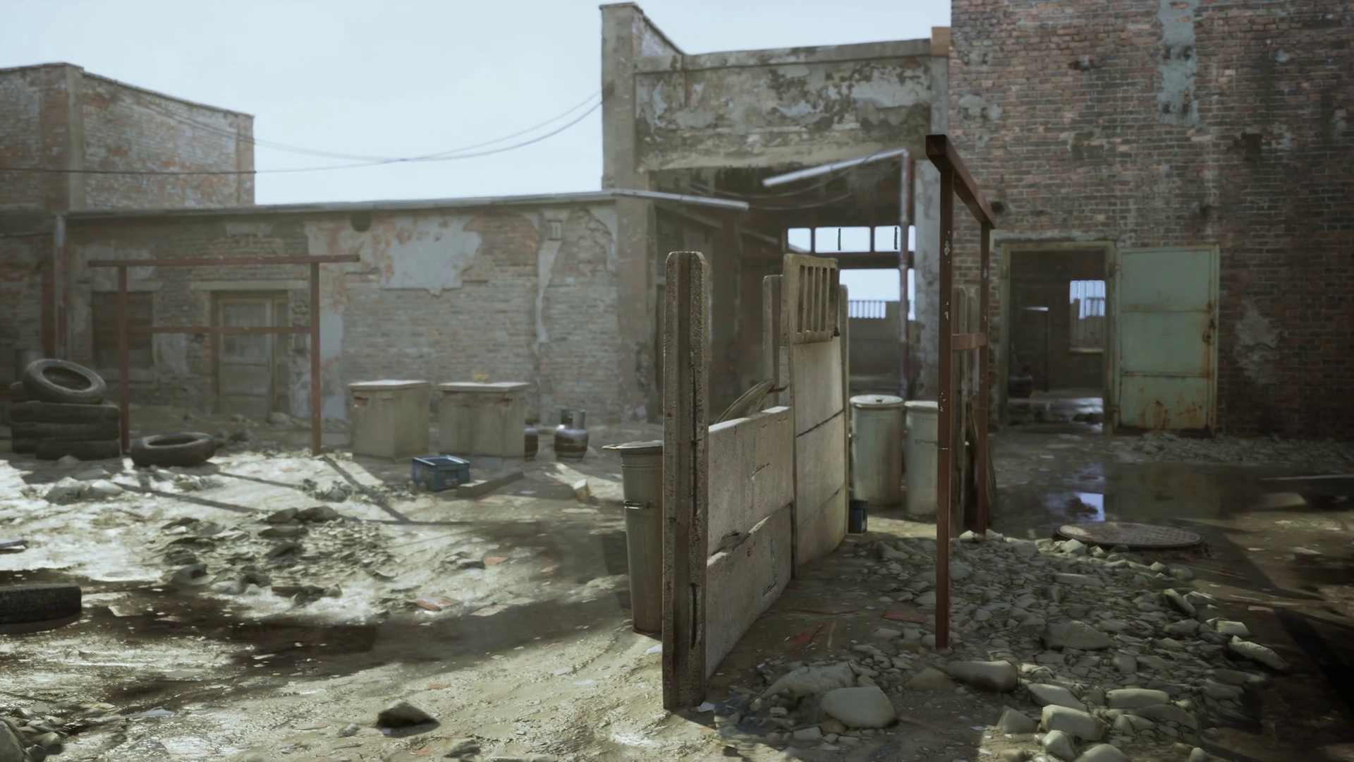 Abandoned Factory Area Is Depicted In Photo Stock Motion Graphics SBV ...