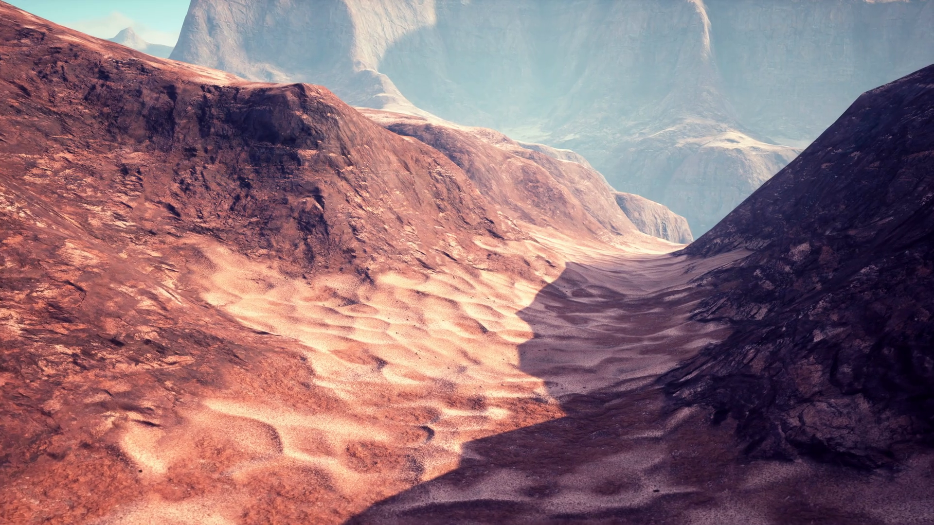 A Stunning Desert Landscape With Majestic Stock Motion Graphics SBV ...