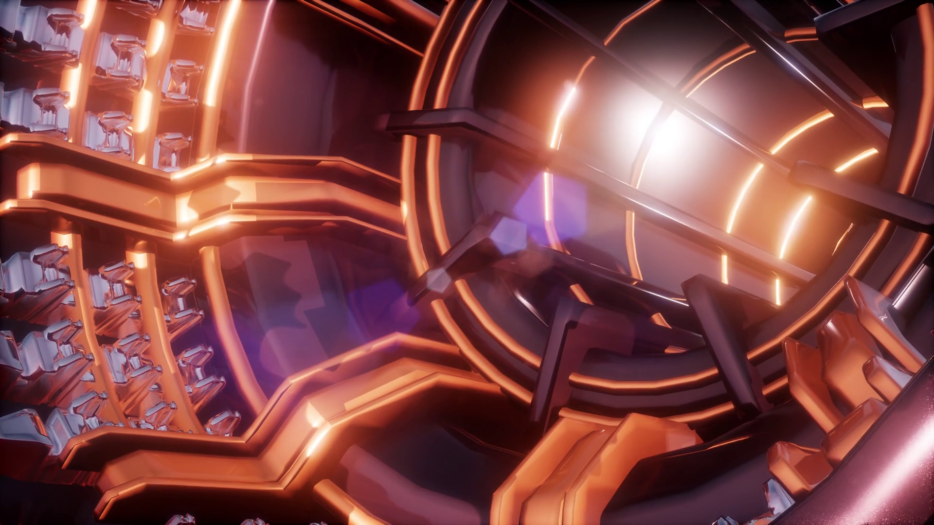 jet engine turbine of plane part, aircraft concept Motion Background