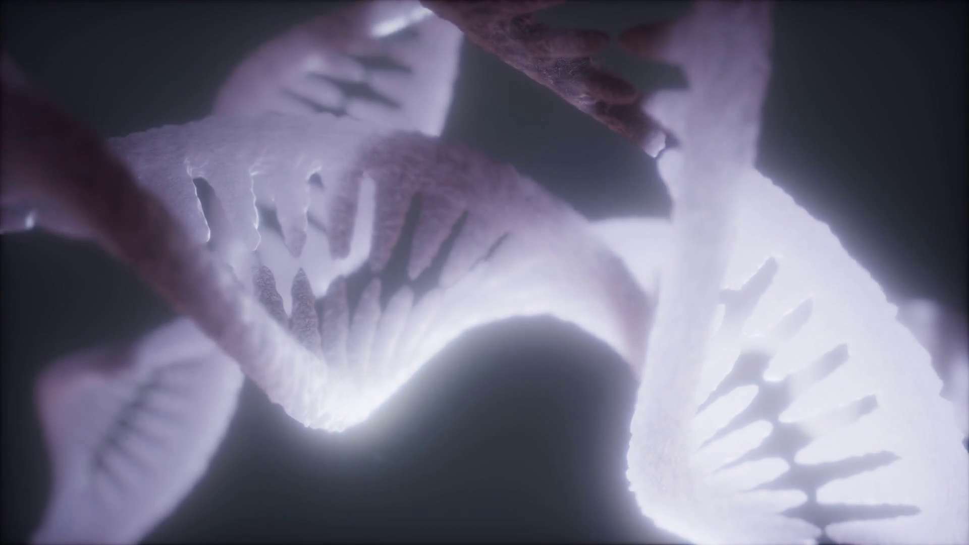 Loop Double Helical Structure Of Dna Strand Stock Motion Graphics SBV ...