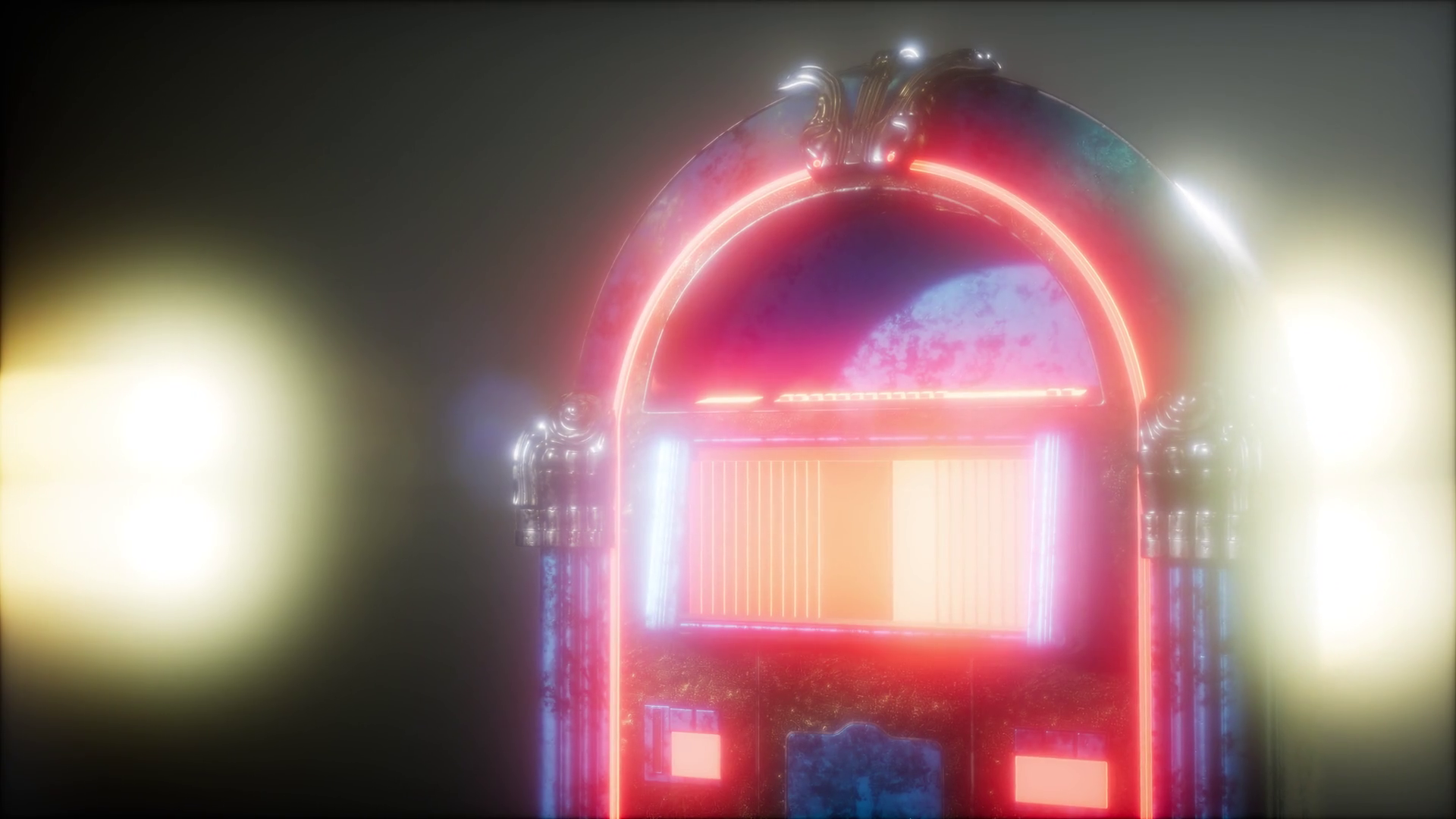 Retro Jukebox In Dark Stock Motion Graphics SBV-337946328 - Storyblocks