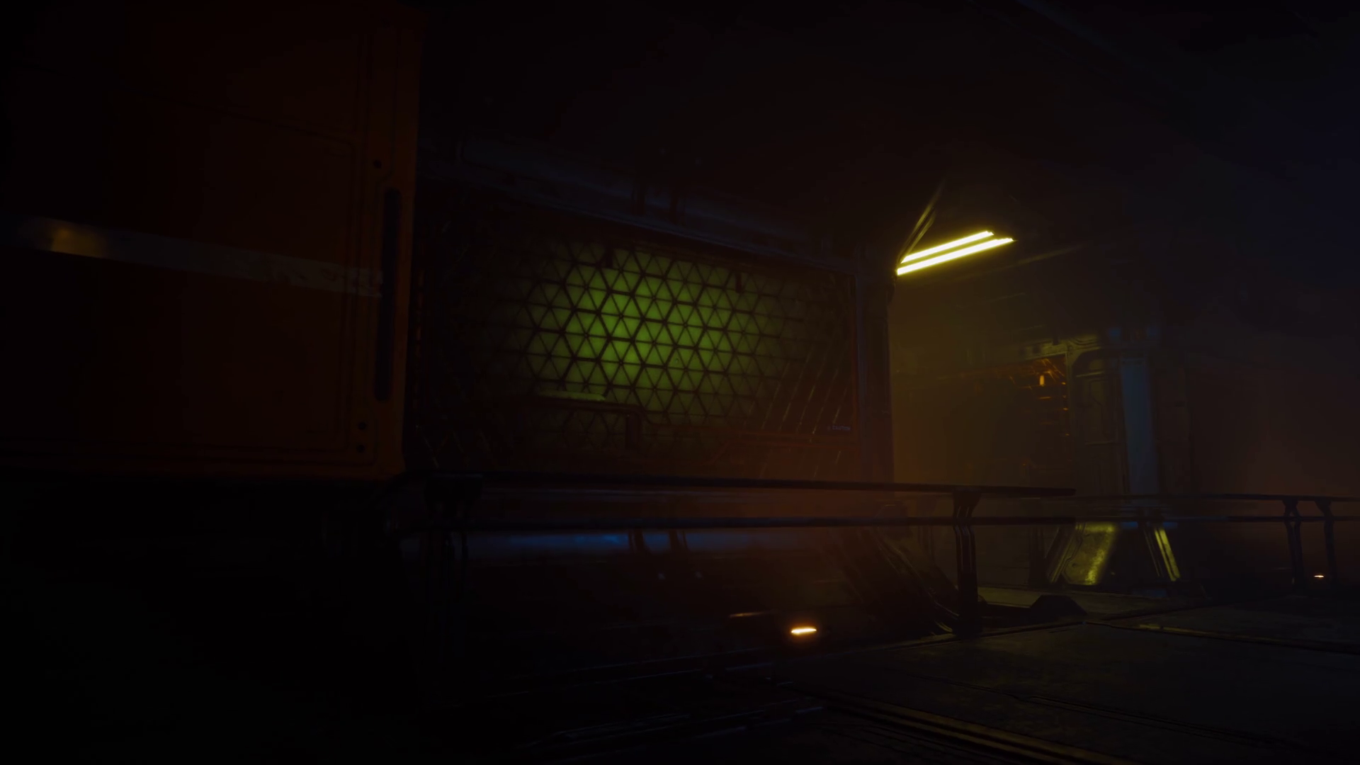 Empty Corridor With Reflective Wall At Dark Stock Motion Graphics SBV ...
