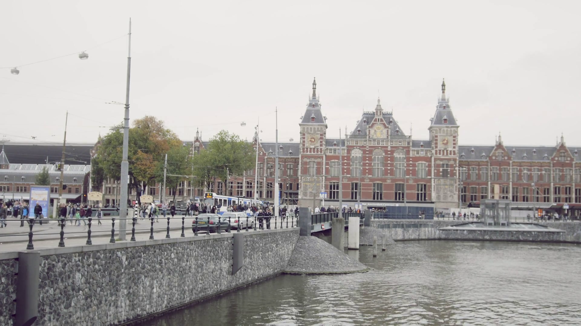 Amsterdam, the Netherlands. 16 oct 2016. Viev of Holland railway