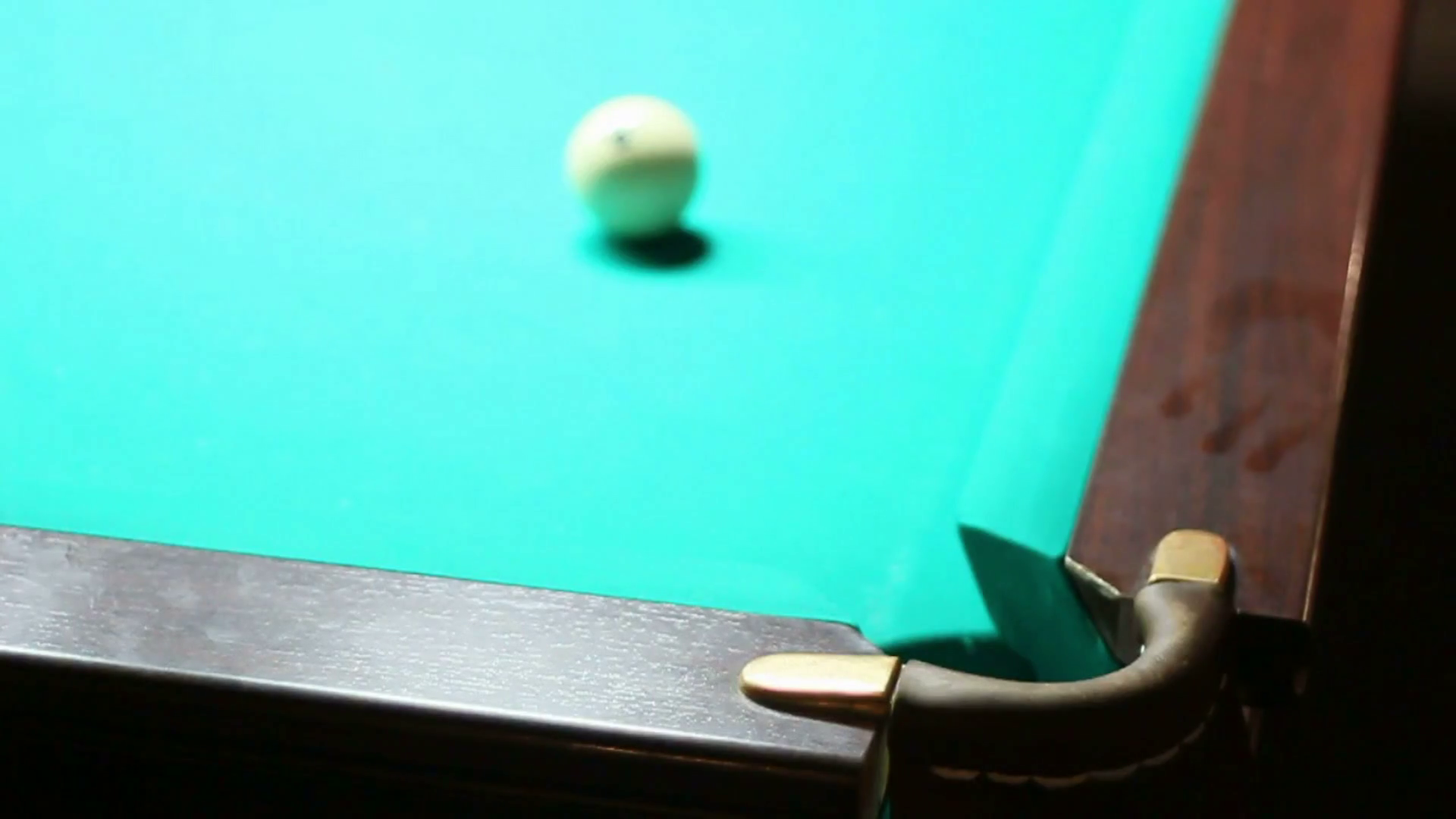 Billiards Ball Rolled Into Pocket Stock Footage SBV308043817 Storyblocks