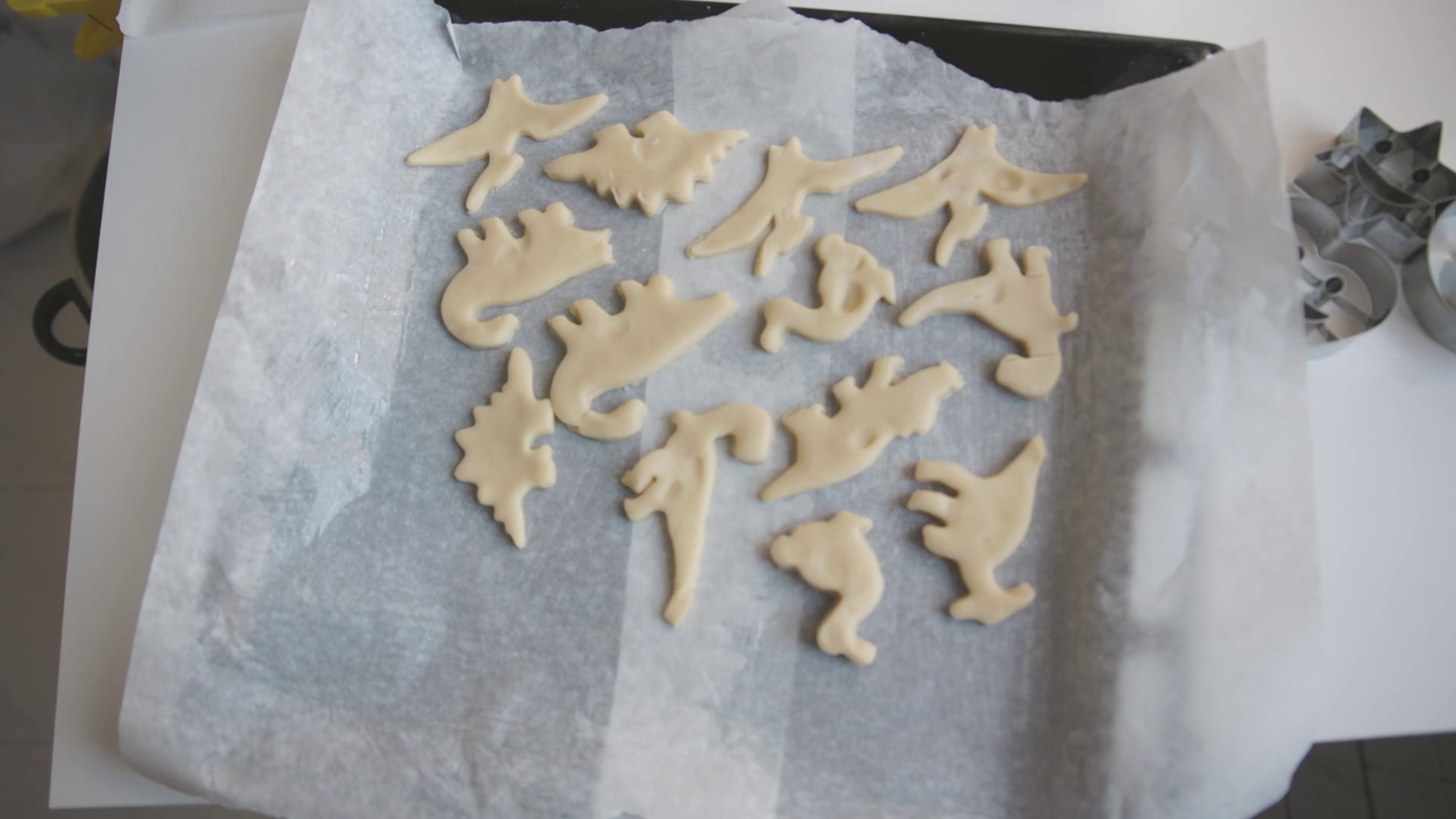 Baking Cookies Raw Dough In Shape Of Stock Footage SBV347494319 Storyblocks