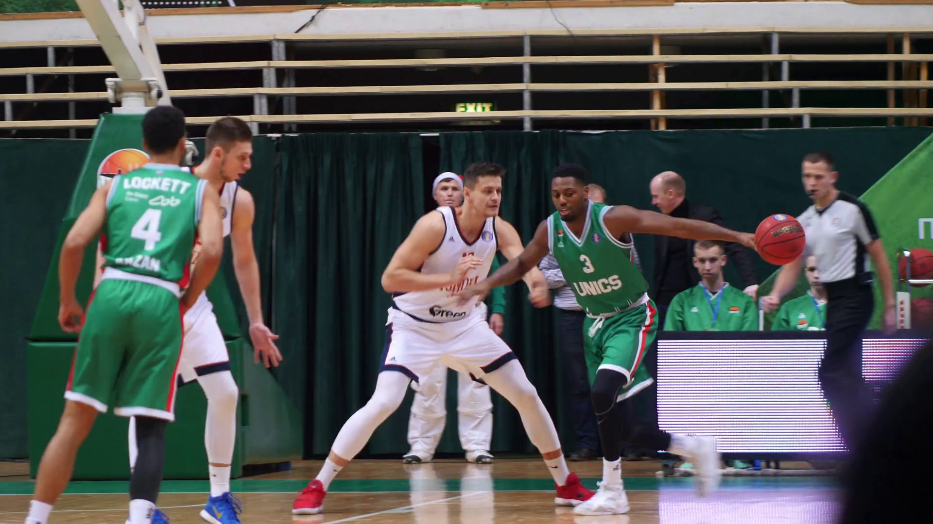 Kazan Russia 23-12-18: Basketball Tournament Stock Footage SBV