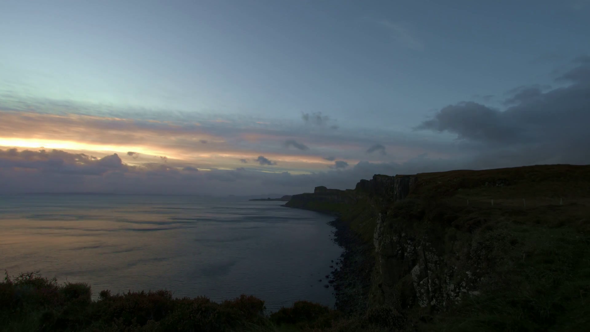 Sunrise Over Sea Isle Of Skye Highland Stock Footage SBV320462575 Storyblocks