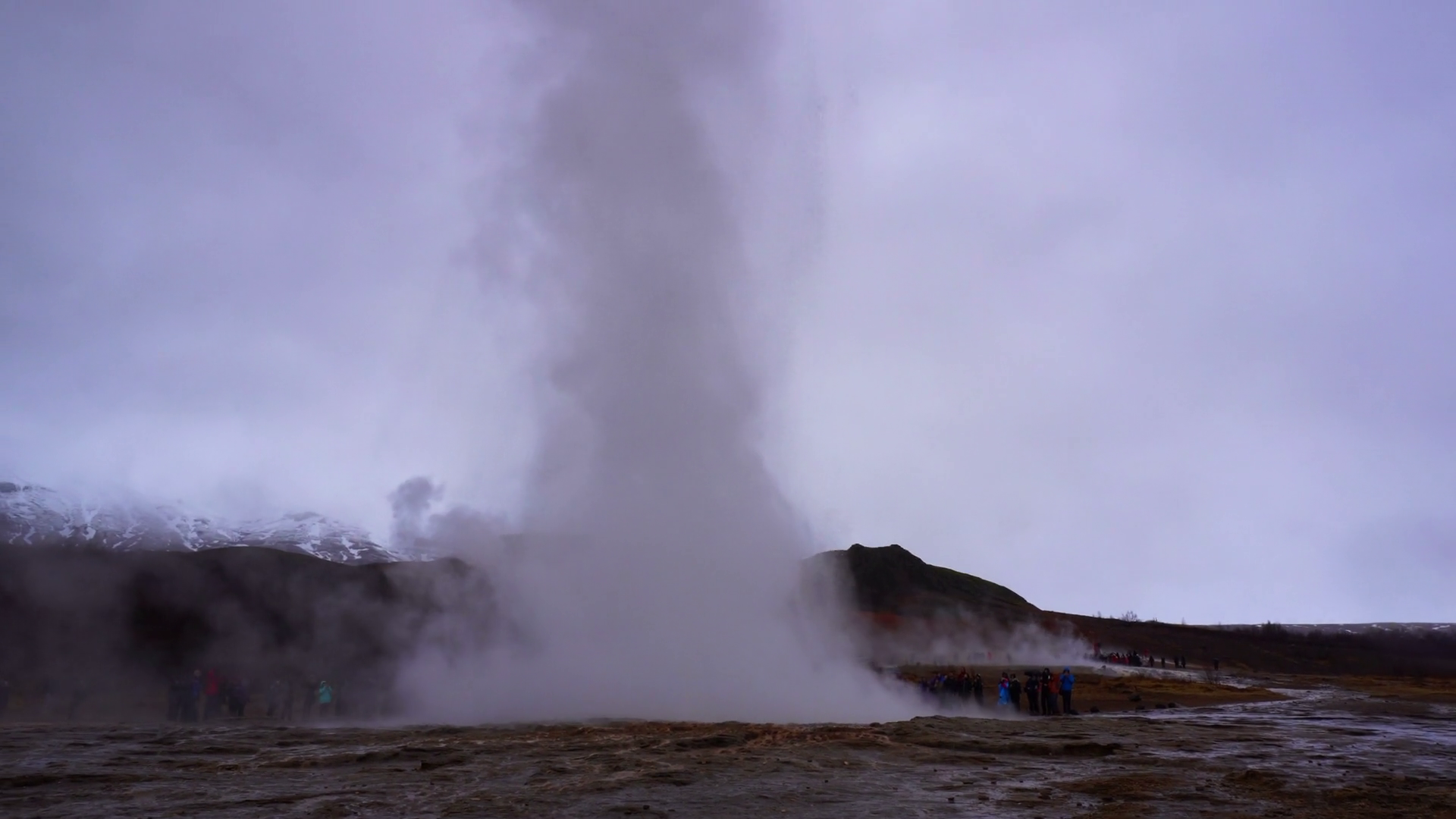 Geyser explode moment in Iceland Stock Video Footage Storyblocks