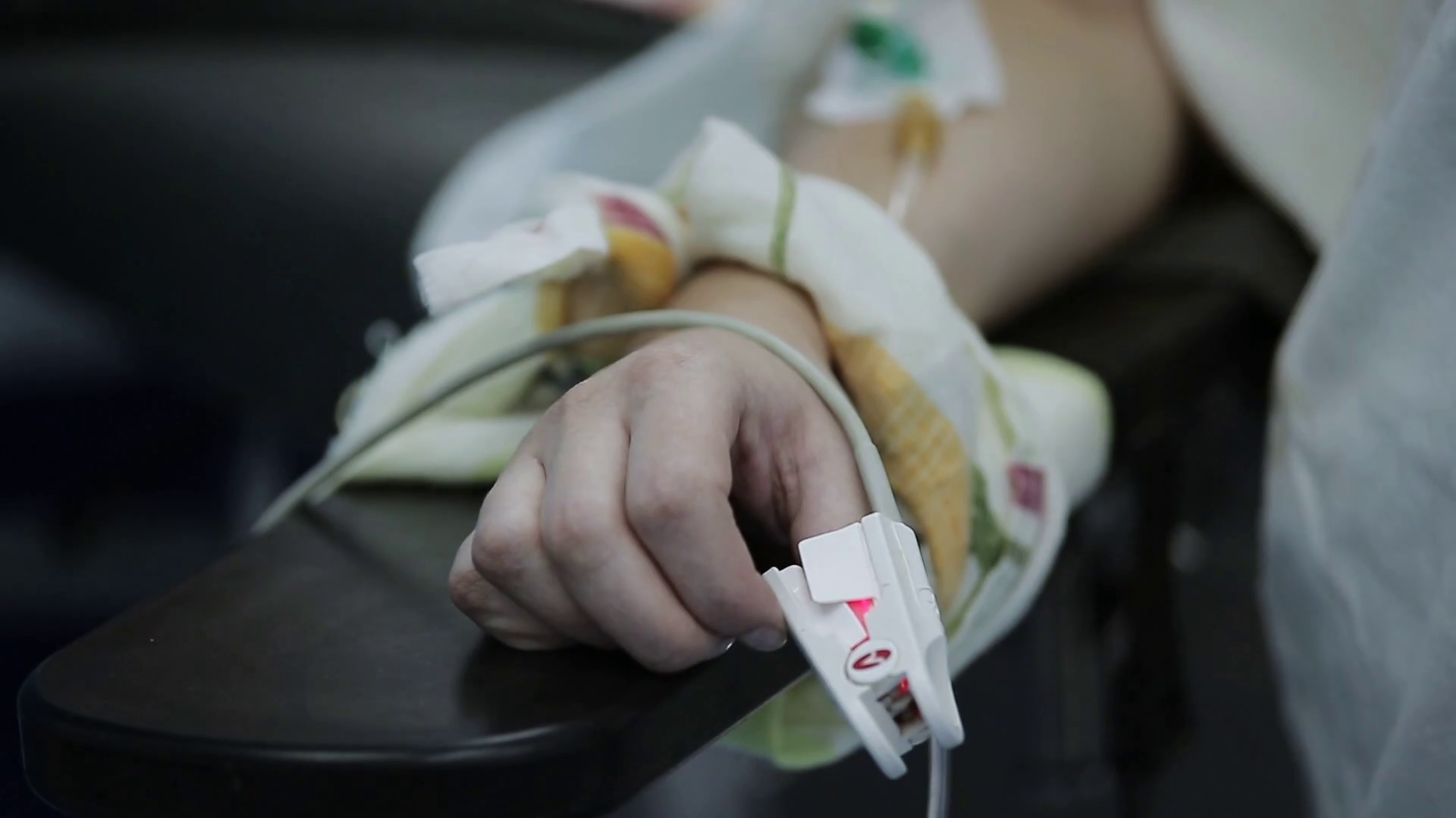 anesthesia administered to the patient in a vein. Stock Video Footage