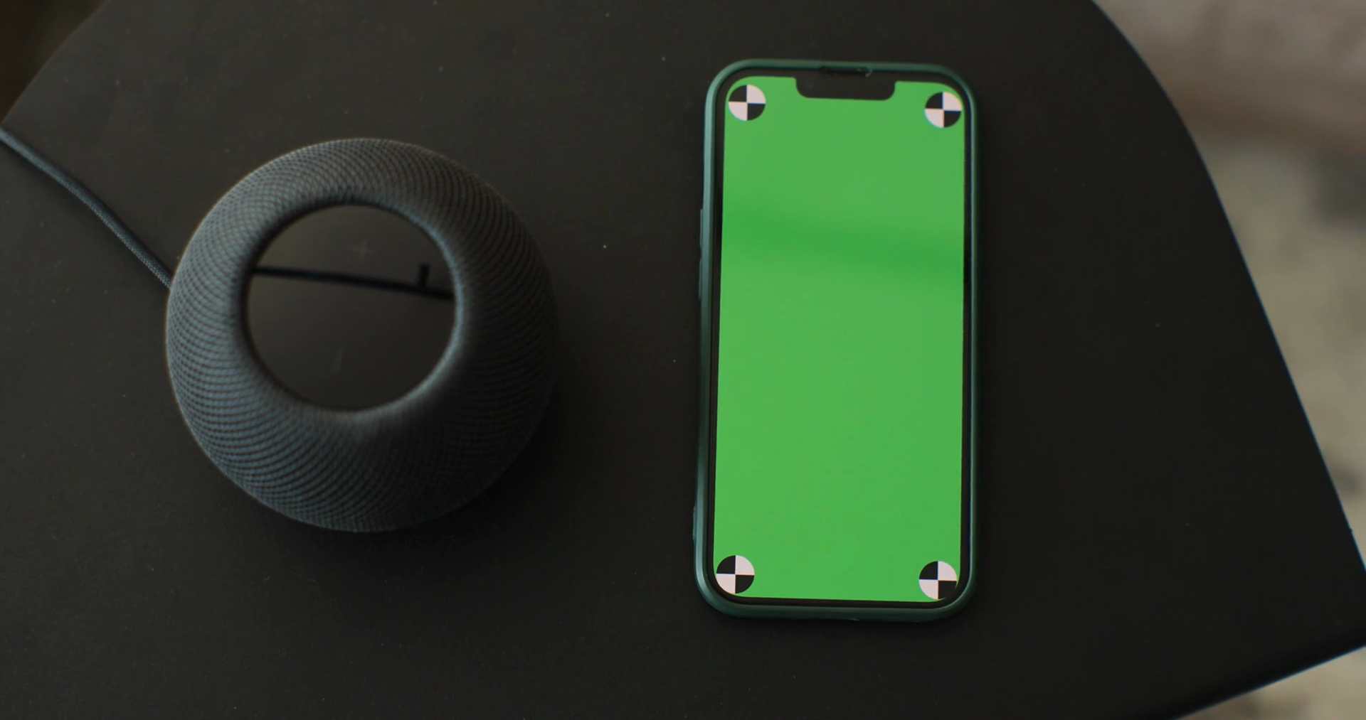 Using Homepod Mini Speaker Smart Speaker Stock Footage SBV348611921