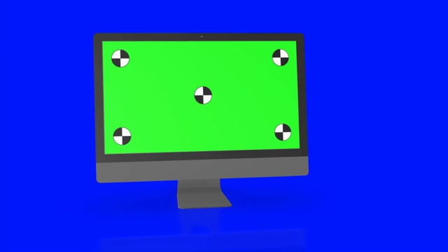 Office Computer Green Screen | Business and Professions motion ...