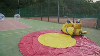 Weekend fun: Playful combat in sumo suits