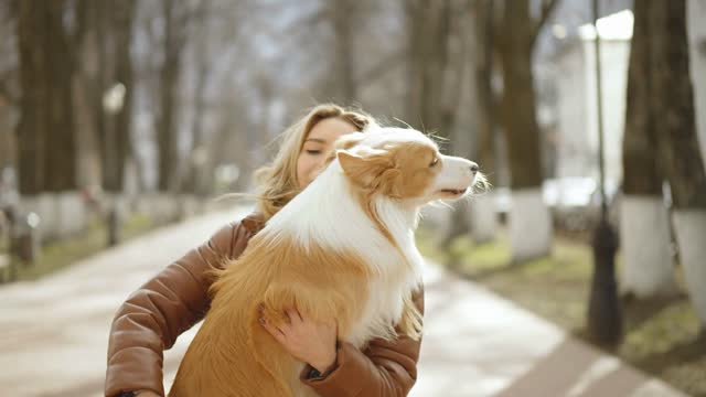 Girl Riding Dog Stock Footage: Royalty-Free Video Clips - Storyblocks