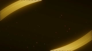 Elegant Gold Parallel Lines with Scattered Sparkles Particles Awards Trailer Titles Cinematic Openers Luxury Intro Background Loop