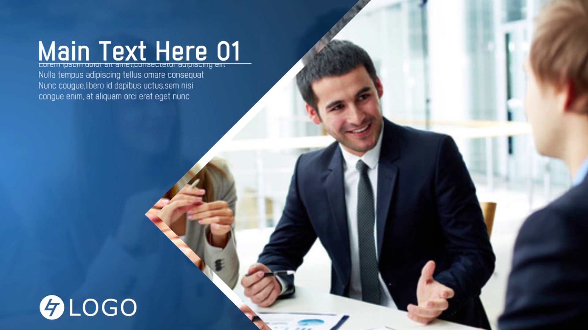 Business Corporate Presentation Timeline Template SBV311379801