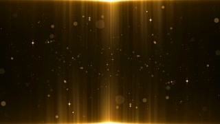 Golden Awards Night Particles Trailer Titles Cinematic Openers Luxury Intro Background Loop