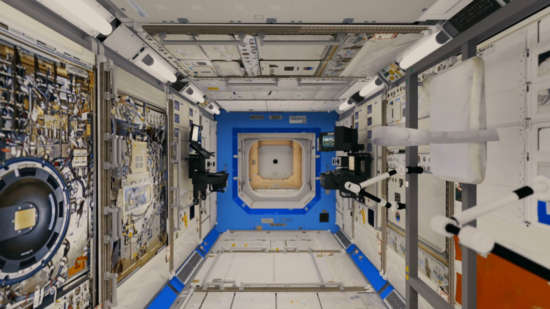 Iss Space Station Interior Pictures